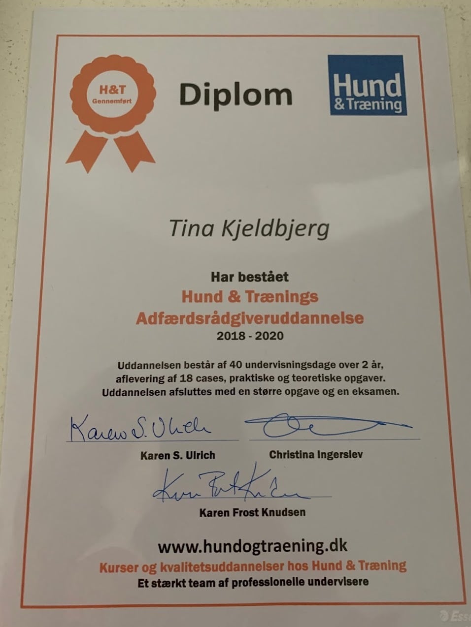 Eksamineret adfærdsrådgiver