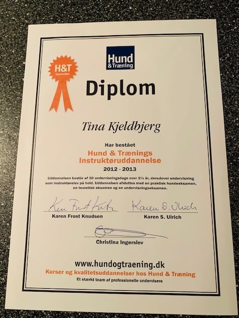 Eksamineret hundetræner instruktør